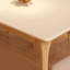 Table de salle à manger élégante de style crème-1352949241