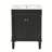 24'' Bathroom Vanity with Top Sink, 2-Tier Modern Bathroom Storage Cabinet, Single Sink Bathroom Vanity, Large Storage Shelves