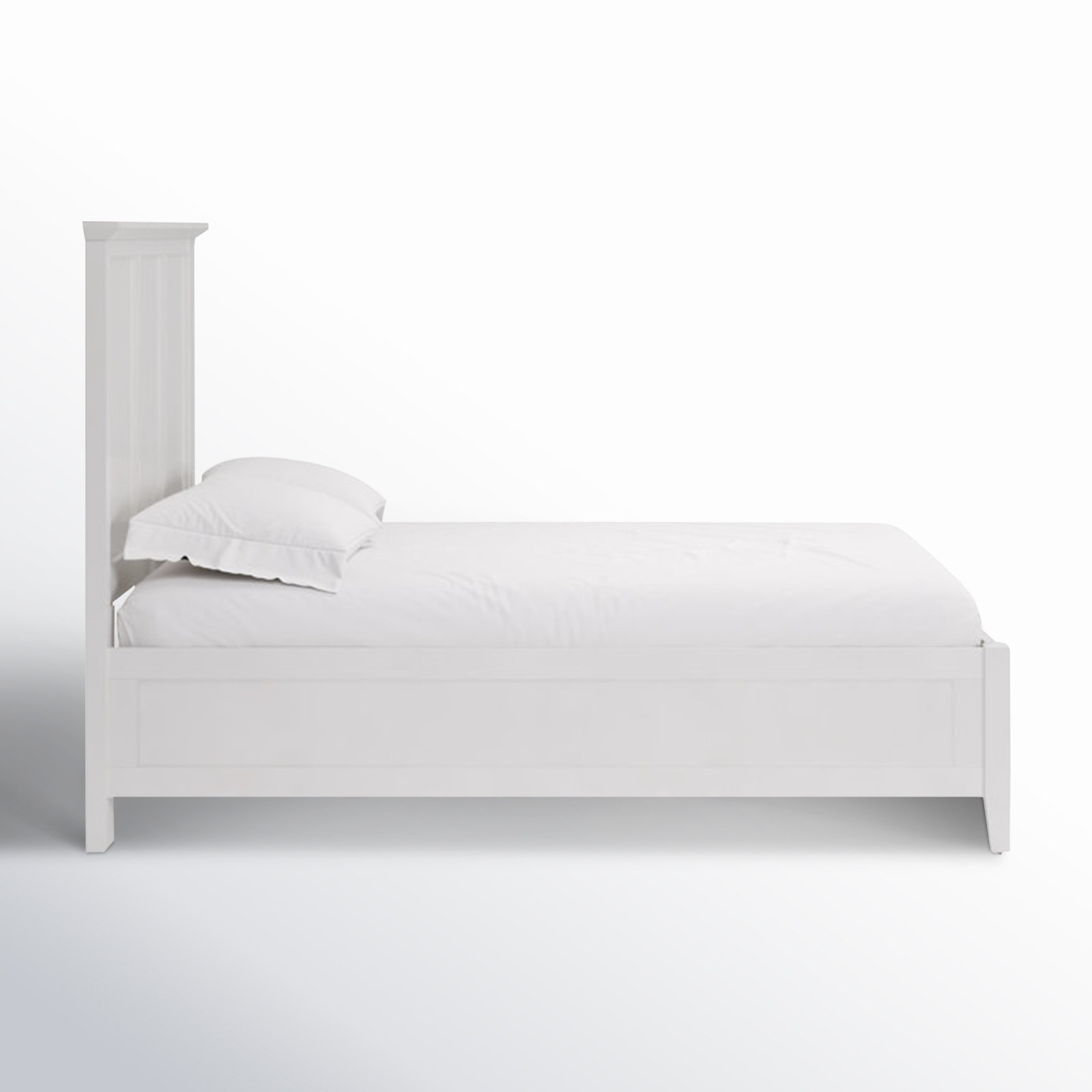 Renee Bed, White, Full / Double