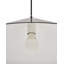 1 - Light Matte Black Cylinder Pendant