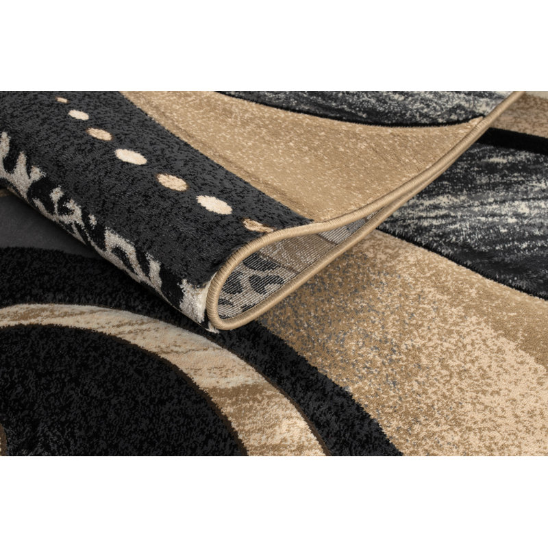 Nekizia Abstract Indoor Rug, Runner 2'8" x 8'1"