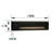 Black Integrated LED Metal Linear Step Light