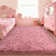 Super Soft BeanPastePink Rug, Oversized Living Room Rug, Thick Pile Rug, Fluffy Tufted Room Rug For Room Bedroom Large Cozy Fuzzy Rug Room Home Decor Aesthetic Soft Non Slip Rug Decor Aesthetic, Christmas Decor, Halloween Decor