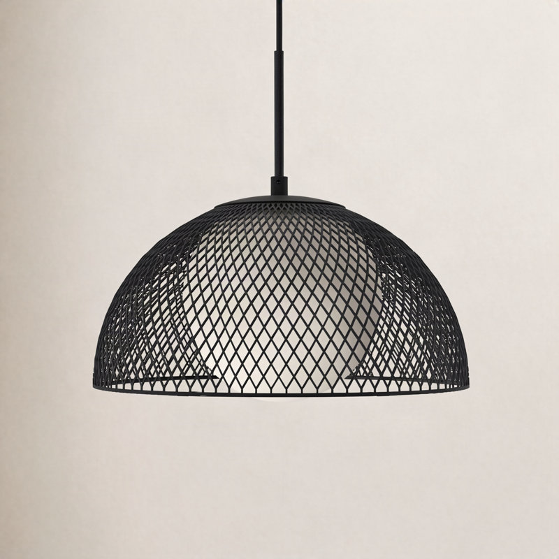 Malte 1 - Light Single Pendant, Matte Black