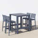 Farrah 55'' Rectangular 4 - Person Outdoor Dining Set
