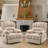 Emalina High Back Large Size Power Lift Assist Recliner with Heat, Massage-93861085