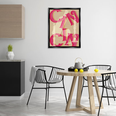 Cadre flottant Cheers Wine & Candles, design par Lil 'Rue