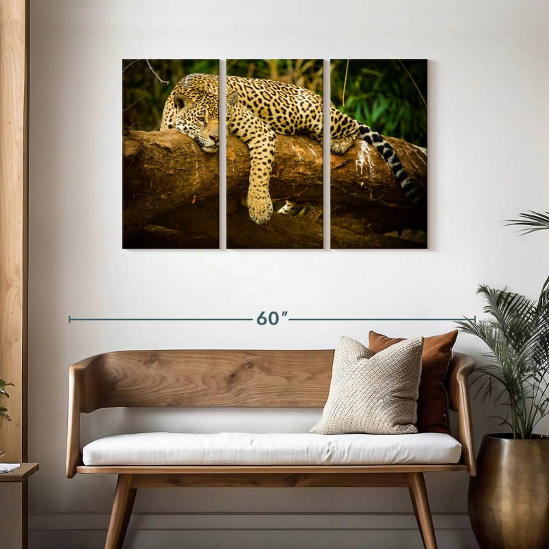 Brampt Pantanal Jaguar, 28" H x 45" W