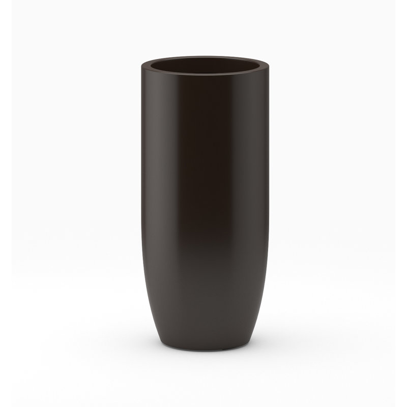 Rilo Pot Planter, 38" H x 16" W x 16" D, Brown