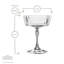 America '20s Champagne Cocktail Saucers - 275ml-62277789
