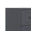 Angala 36 cm W Steel Bedside Table-87684024