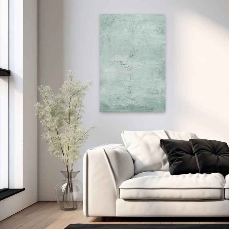 Simple Living 4, art abstrait minimaliste, H 36 po x l 24 po