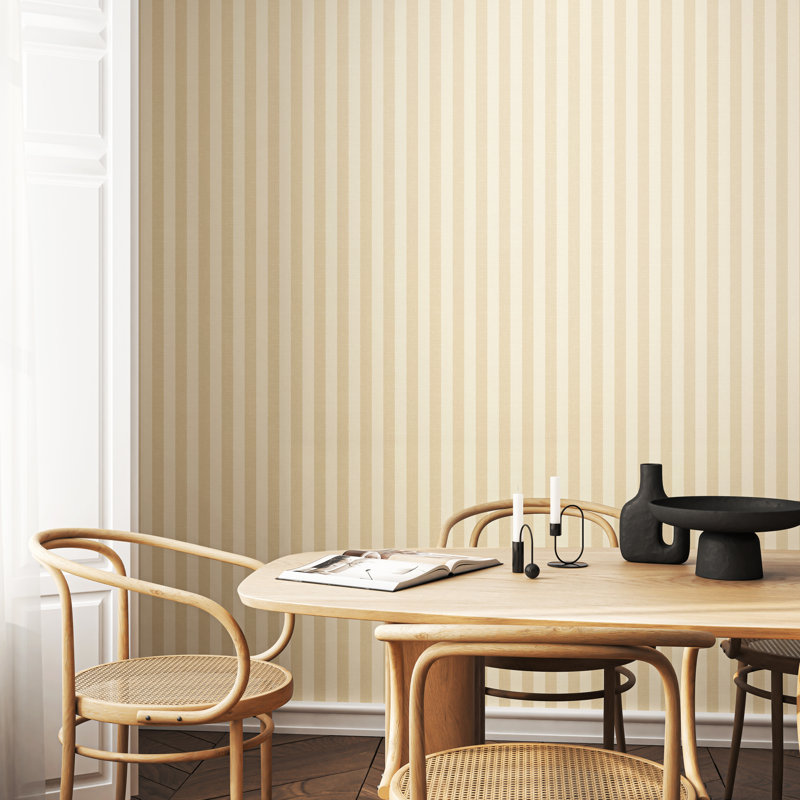 1000cm x 50cm Matte Wallpaper Roll, Cream