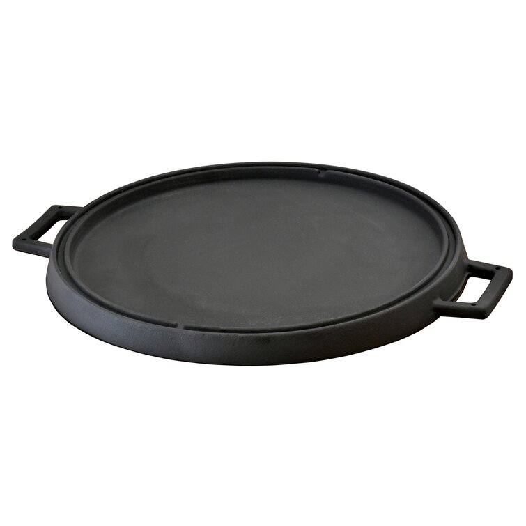 LAVA CAST IRON Lava Enameled Cast Iron Grill and Griddle Pan 13.5