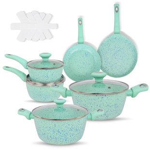 10 - Piece Non-Stick Aluminum Cookware Set