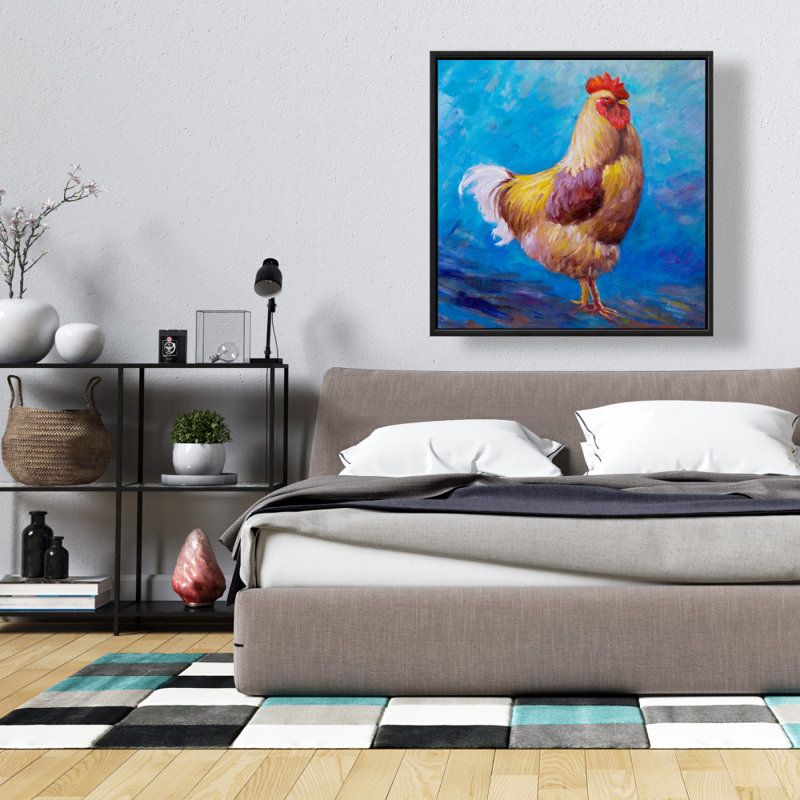 «Beautiful Rooster» sur toile