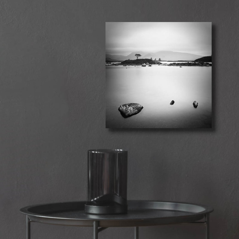 Art mural en verre acrylique, H 12 po x l 12 po x P 0,13 po