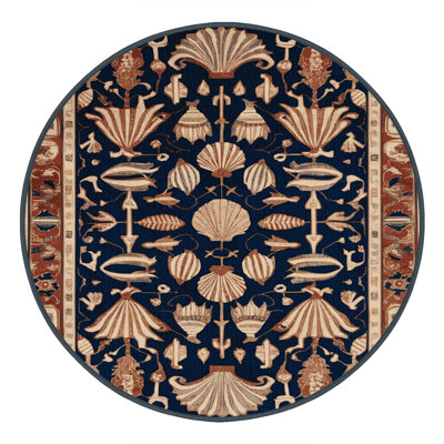 Tapis brun lavable à la machine
