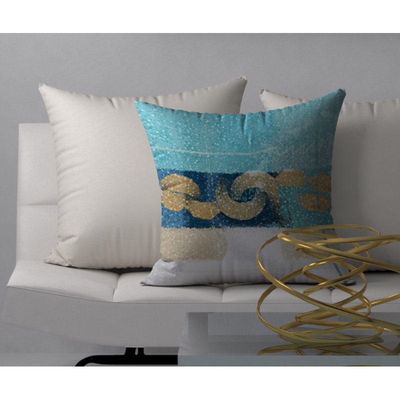 Coussin décoratif carré prix inestimable, 24 po x 24 po