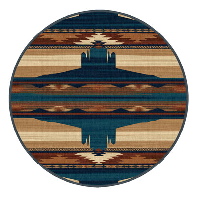  Tapis lavable Mesa and Butte Southwestern