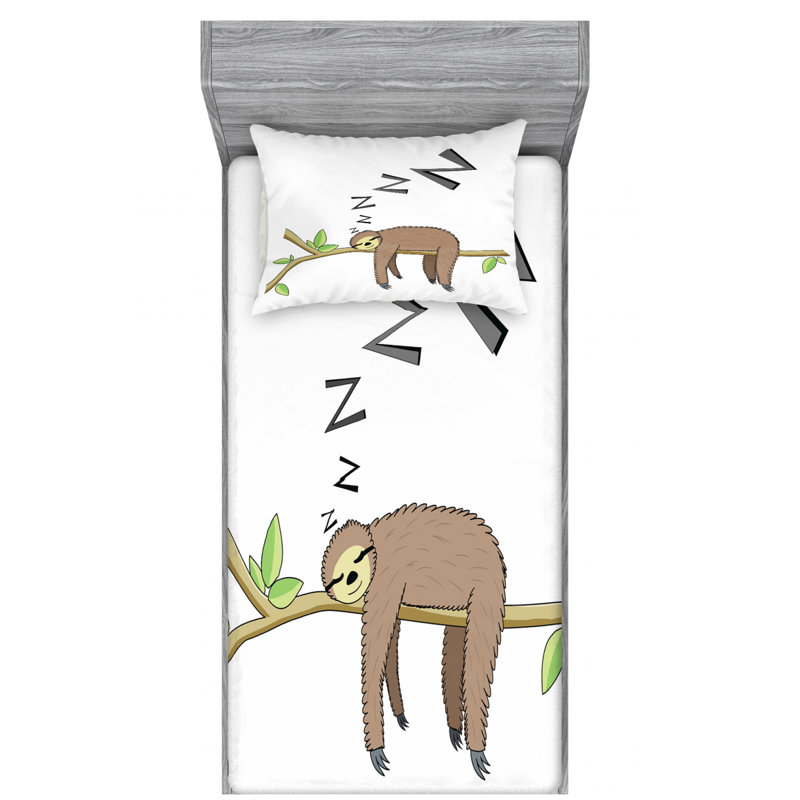 Microfiber Sheet Set, Twin Sheet Set + Fitted Sheet + 1 Pillowcase