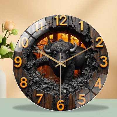Horloge murale 12 po