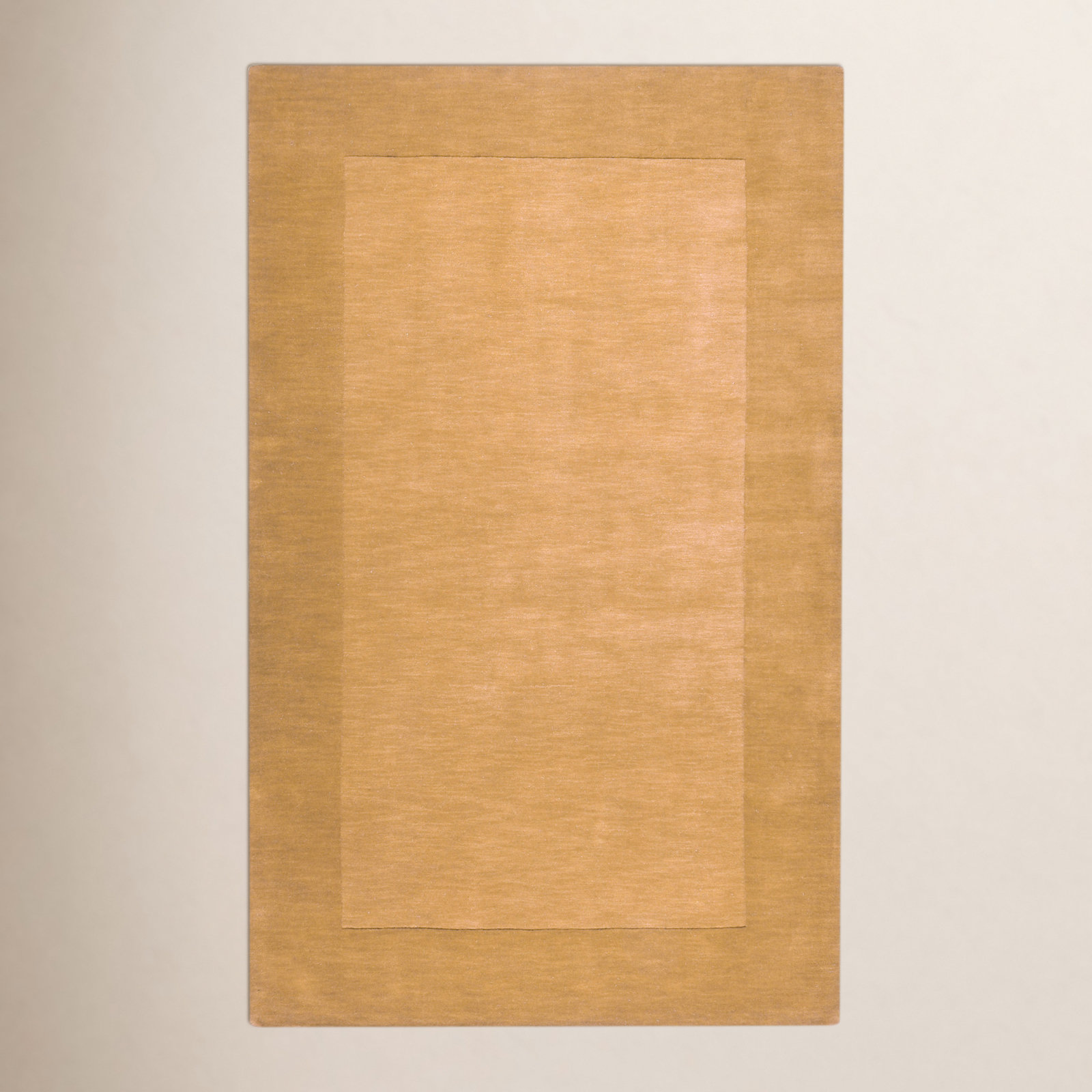Dolma Yellow Hand-Loomed Wool Rug, Rectangle 12' x 15'