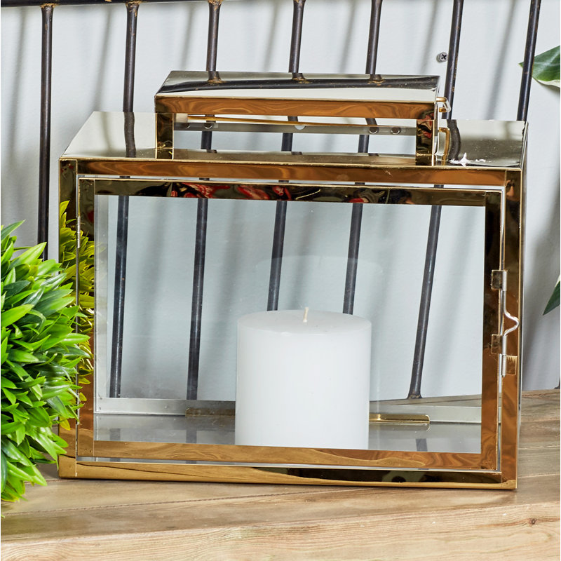 Glass Tabletop Lantern