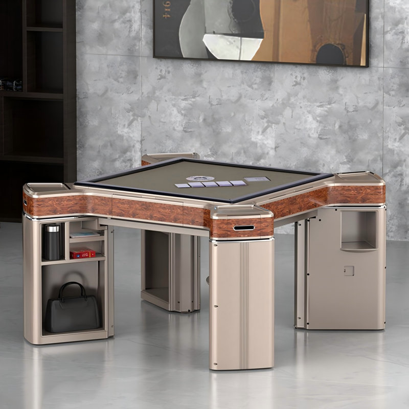 Table de poker 55,12 po automatique à distribuer des cartes avec rangement