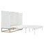 Lit escamotable avec portes en bois-1419172587