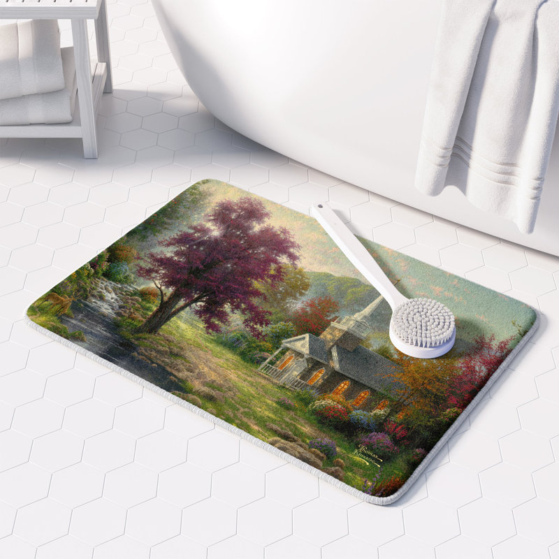 Tapis en mousse viscoélastique Thomas Kinkade
