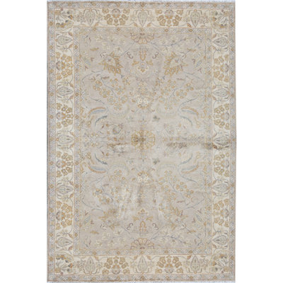 One-of-a-Kind 6'1" X 8'10" Silk Area Rug in