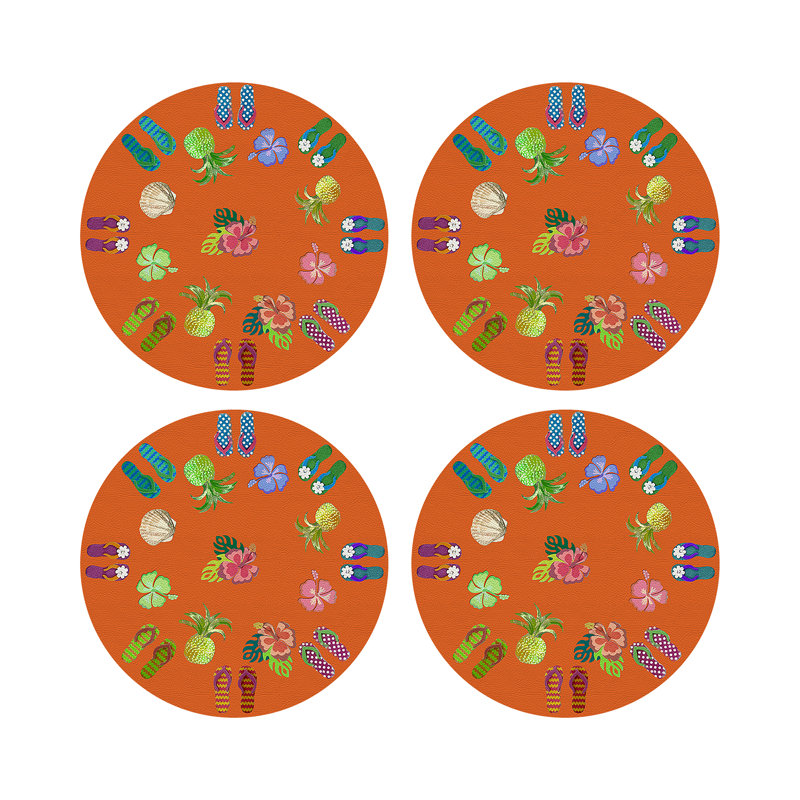 Napperon Winter, Orange