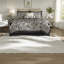 Ensemble de literie en coton noir Ultimate Comfort, très grand lit élégant, transformation de chambre à coucher