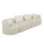 Canapé modulaire modulaire avec coussin moelleux-129225533