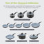 Tower Aluminium Cerasure Fry Pan with Non-Stick Coating, Suitable for all Hob Types, Graphite, Black-87495998