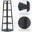 70.07" Tall Corner Shelf, 5 Tier Corner Bookshelf Bookcase Industrial Corner Ladder Shelf Plant Stand For Living Room-1300032991