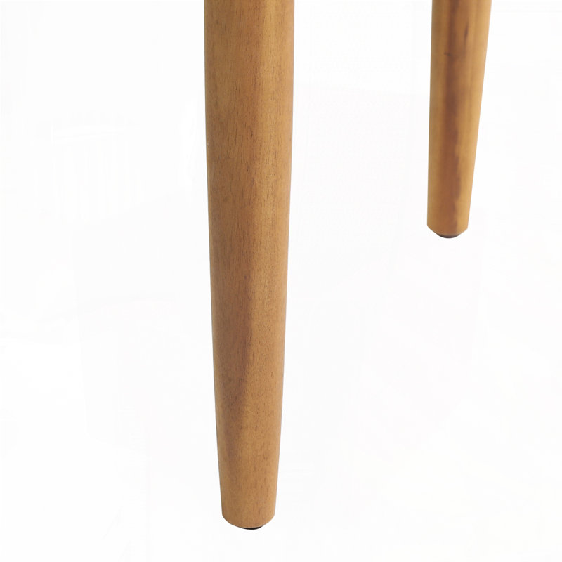 Table d'appoint d'extérieur carrée en bois