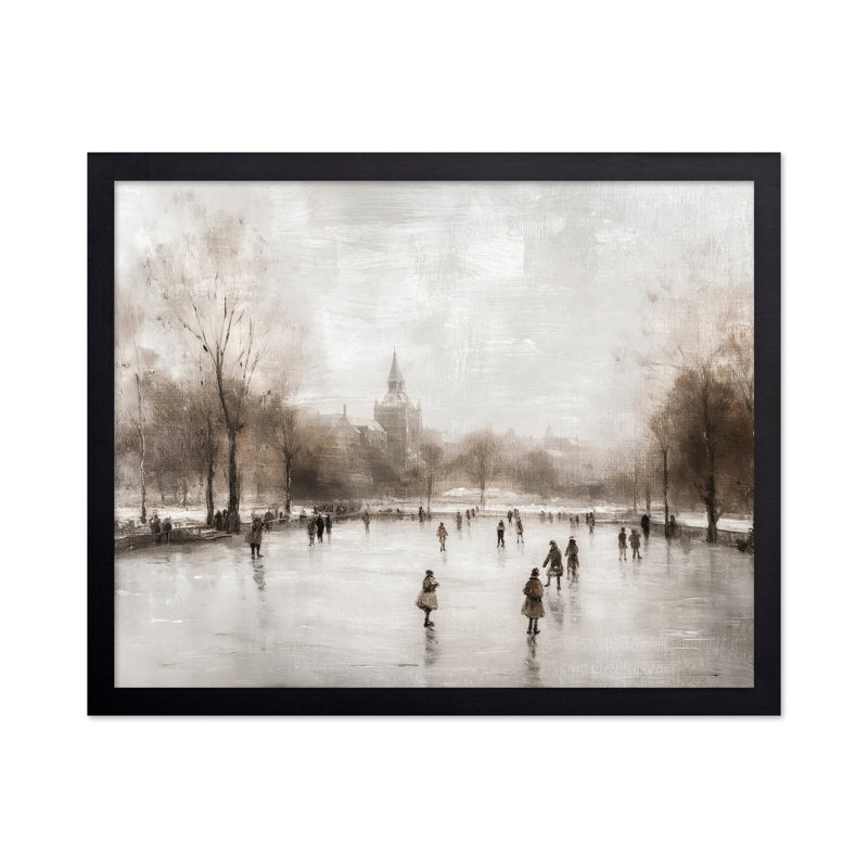 Patin à glace, Unframed, Poster, 24"H x 32"W