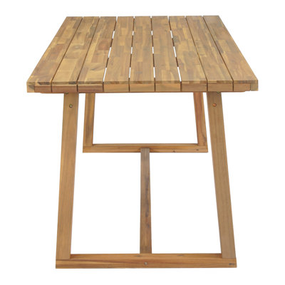 Table d'extérieur pour patio, cour arrière, jardin