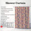 Rideau de douche Harvest Amber-1467525705