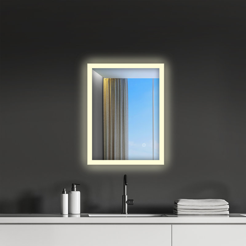 Miroir de salle de bain Washingtonville, 24 po x 18 po