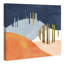 «Abstract Landscape The Desert Night Geometric», reproduction d'impression sur toile-1726629043-1719075943