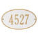 1-Line Wall Address Plaque