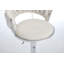 Ensemble de 2 tabourets de bar, avec repose-pieds chromé et base pivotante en velours à hauteur réglable et tabouret de bar simple chromé-16177766