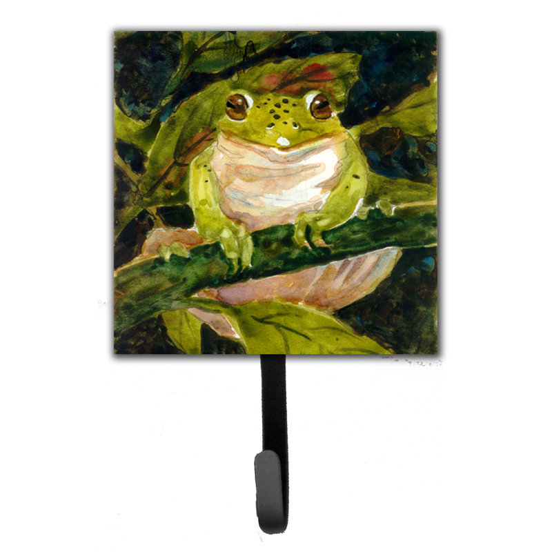 Porte-laisse Grenouille Et Crochet Mural