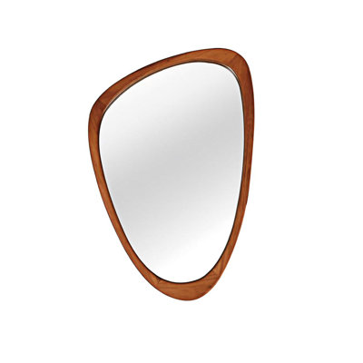Wood Frame Decorative Mirror