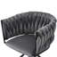 31cm H Tufted Velvet Upholstered Metal Armchair-1938997164-1914789562