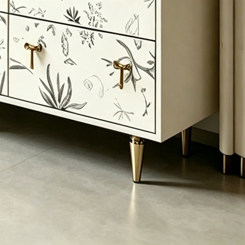 French-style retro minimalist sideboard