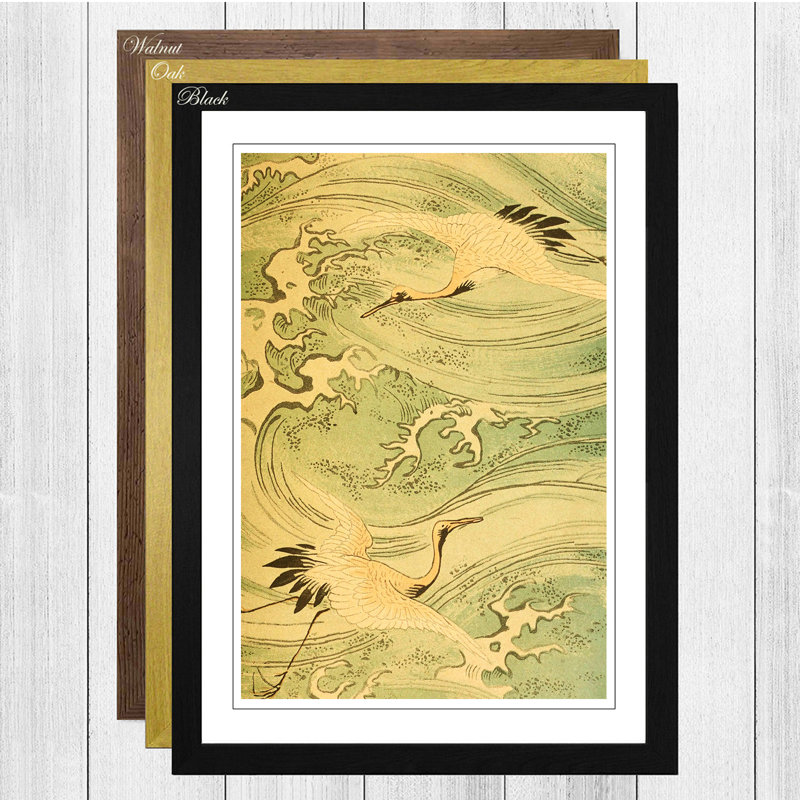 Single Picture Frame Painting, Black